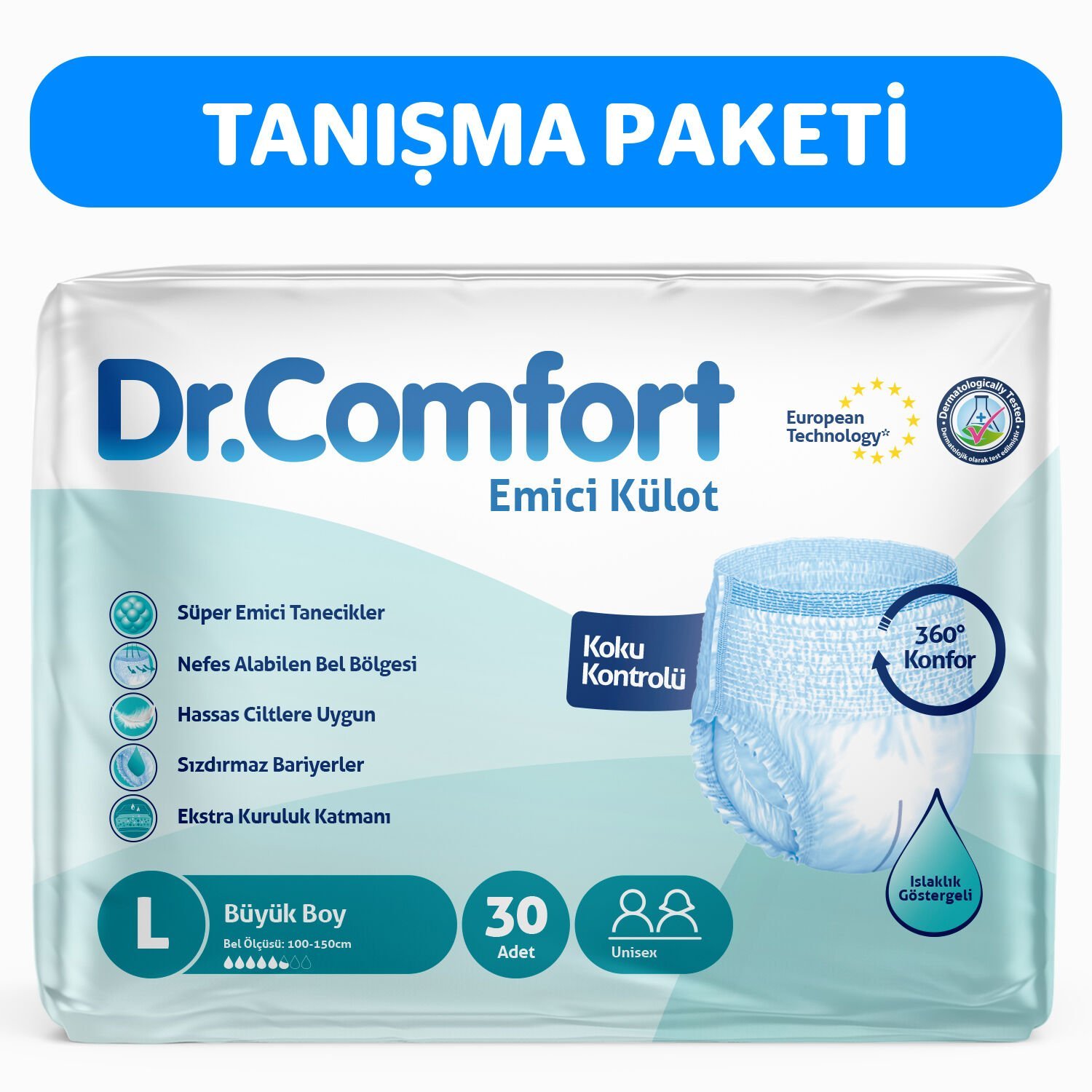 Dr Comfort Emici Külot Large 30 Adet