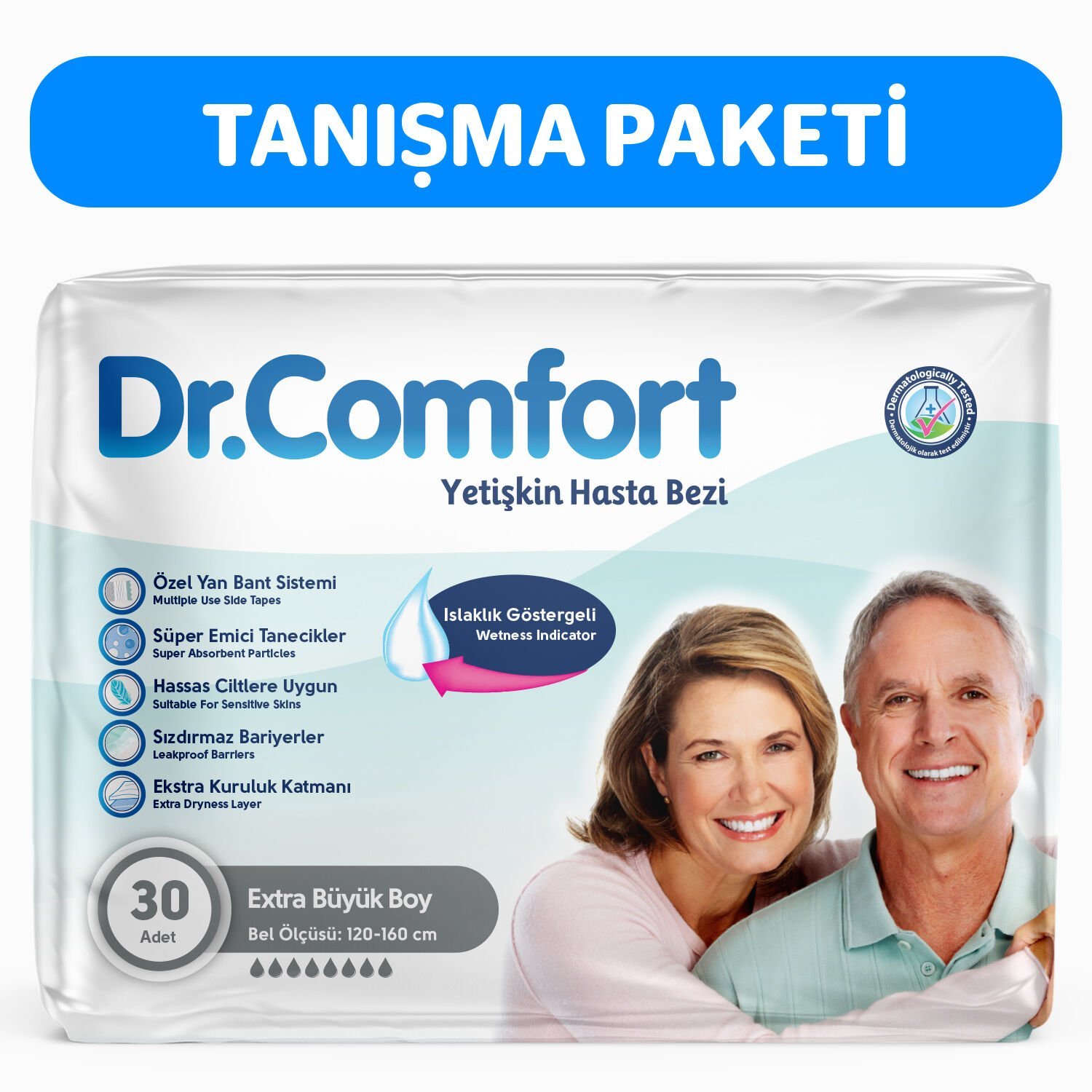 Dr Comfort Yetişkin Hasta Bezi XLarge 30 Adet